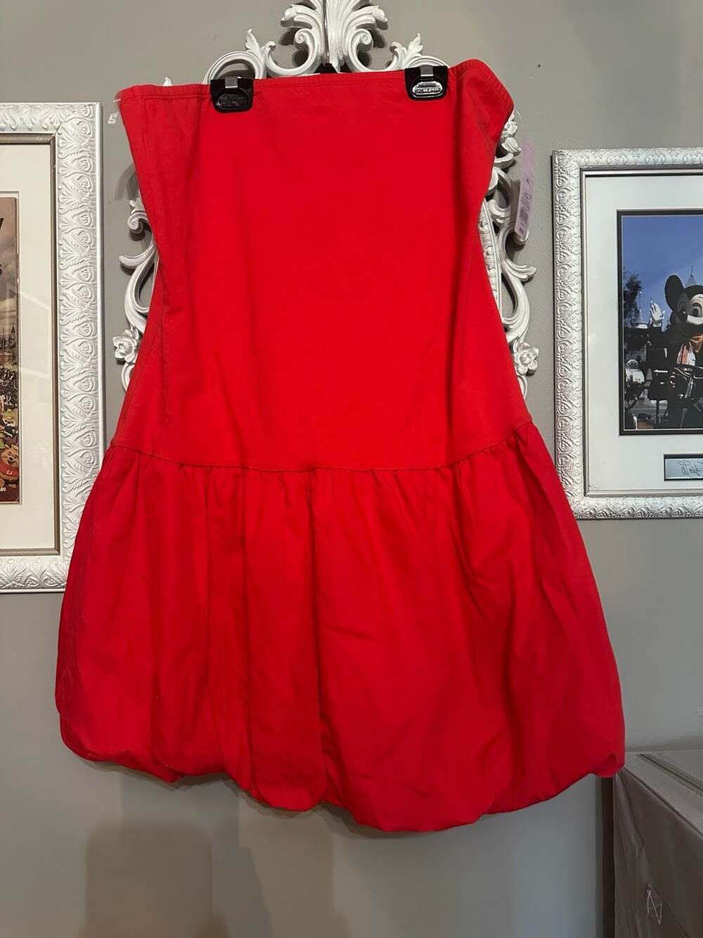 Wild Fable Strapless Bubble Hem Mini Dress XXL